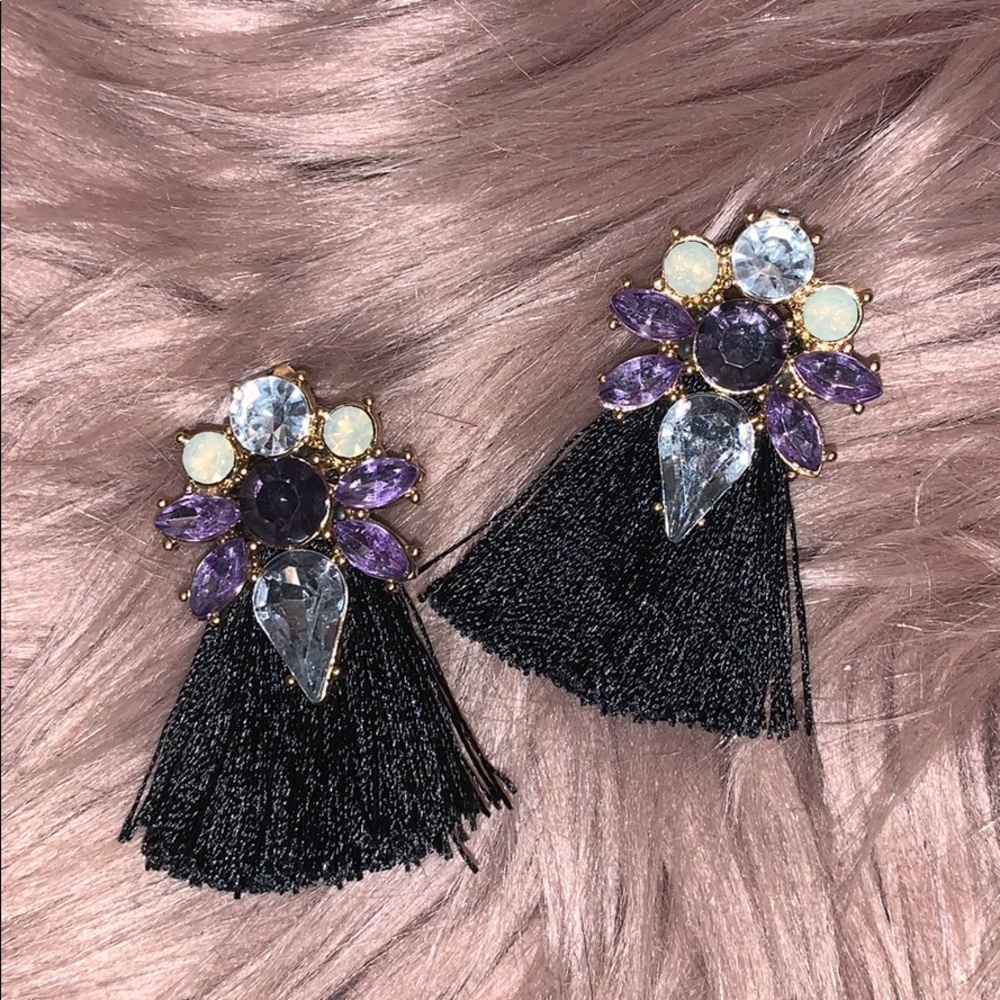 A beautiful and unique pair of earrings